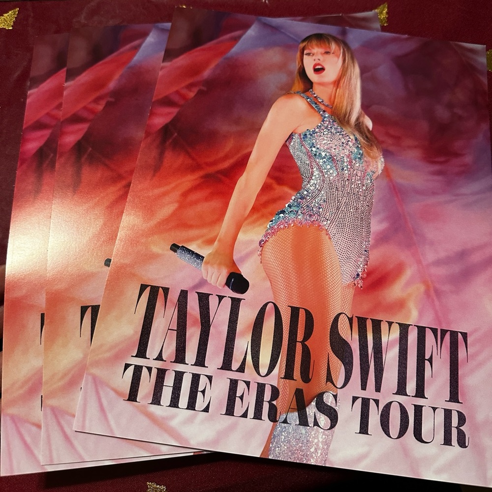 Taylor Swift Eras Tour AMC poster and cup